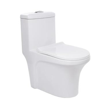 Imagem de Pingoo.casa, Vaso Sanitário Monobloco Caixa Acoplada Privada Barita - Branco