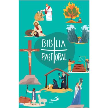 Imagem de Nova Biblia Pastoral Media Cristal Catequese Edicao Especial