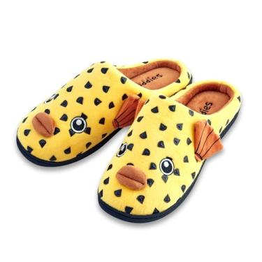Imagem de Coddies Pantufas Pufferfish | Chinelos de peixe engraçados para homens e mulheres - Sapatos de pelúcia para casa de animais - Solas de espuma viscoelástica - presentes de Natal, Baiacu, 11-12