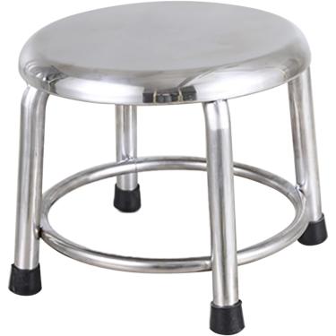 Imagem de Banco De Aço Inoxidável Criativo Sem Encosto Banco De Bar Multiuso Banqueta De Jantar Banqueta Alta De Balcão Banqueta Baixa, Stainless Steel, 30CM