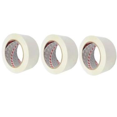 Imagem de Kit 3 Fita Dupla Face de Acetato 3M SCOTCH 1442 50MM X 30M 3M