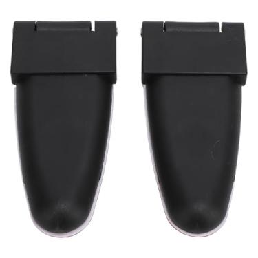 Imagem de Conjunto de Dobradiça de Vidro Liftgate, 103528 Liga de Alumínio Universal Substituição do Conjunto de Dobradiça de Janela Traseira Esquerda e Direita para Tampa de Caminhão LEER