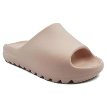 Imagem de Chinelo Sandália Nuvem Yezz Masculino | Slide Anatômico Leve e Macio Ortopédico | Tamanho 43/44 | 5 Cores (Bege, BR, Adulto, Faixa Numérico, 42, 43)