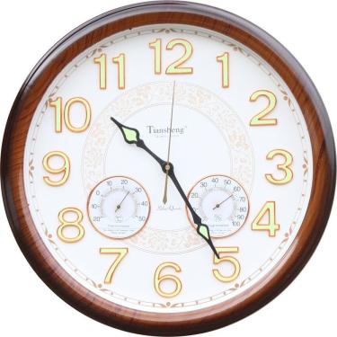 Imagem de Relógio De Parede Decorativo Tiansheng 46cm Branco 1