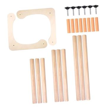 Imagem de UGPLM Suporte de mesa para tapeçaria bordada, bastidores para bordado à mão, utensílios de costura multifuncionais para ponto cruz