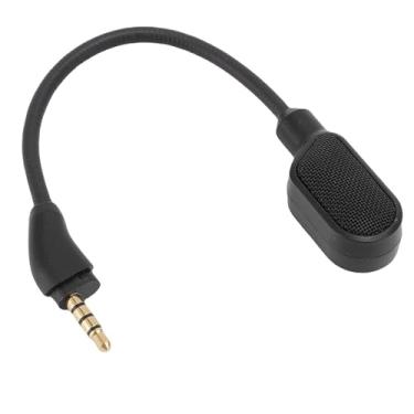 Imagem de Diyeeni Mic Mic 3,5 Mm de Lança de Microfone Destacável para Fone de Ouvido de Jogos Em Nuvem III, Microfone de Backup de Cancelamento de Ruído Com Indicador de LED, Plug and Play