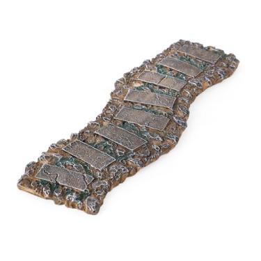 Imagem de Tinoaly Minúsculo Caminho Jardim Fadas, Pequeno Mini Caminho de Pedra para Jardim Acessório em Miniatura Encantado para Enfeites de Casa Bonecas e Casas Fadas