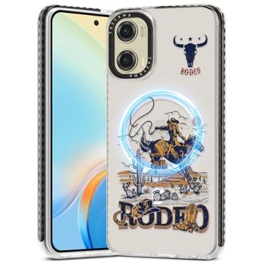 Imagem de Toycamp Capa para Moto G Stylus 5G 2024 - Compatível com MagSafe Women Girls Cute Phone Cover Magnetic com proteção à prova de choque Girly Pretty Designer Funda para Motorola G Stylus 5G 2024