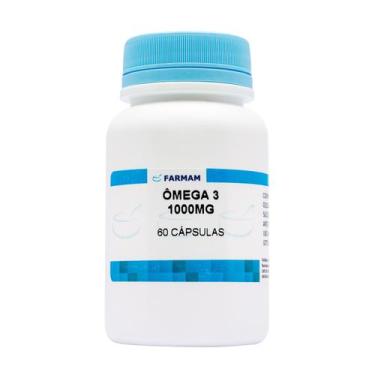 Imagem de Ômega 3 1000Mg 60 Cápsulas - Farmam