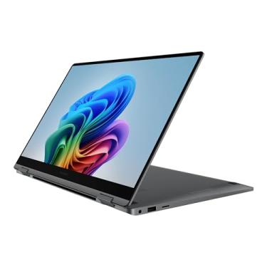 Imagem de SAMSUNG Galaxy Book5 360 Copilot+ PC de 15,6 polegadas, laptop AI Business, Windows 11 Pro, processador Intel Core Ultra 5 226V, tela sensível ao toque FHD AMOLED, 16GB/512GB, modelo 2025