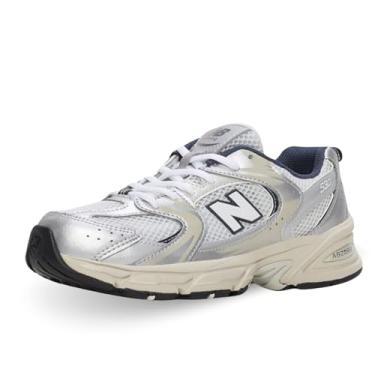 Imagem de New Balance Tênis infantil unissex 530 (criança grande), Verão nevoeiro/nuvem Nimbus, 17