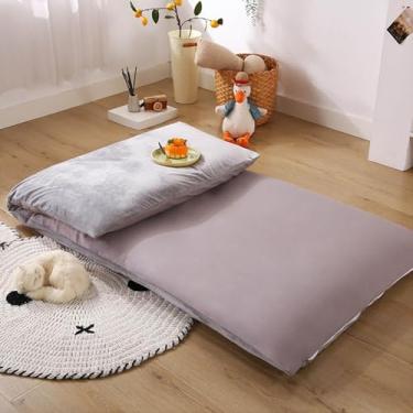 Imagem de Capa De Colchão De Algodão 100% Futon Japonês,capa Protetora De Colchão De Tatame,capa Com Zíper,capa De Futon Lavável Na Máquina,para Capa De Colchão De Chão De Futo, L, 90x190cm/35x75