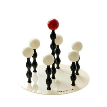 Imagem de SiaBiced Suporte para Canecas para Balcão de Cozinha com Função de Secagem de Xícaras, 6 Xícaras 20cmx18.5cm, Tamanho real