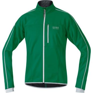 Imagem de Jaqueta masculina Gore Bike Wear Countdown 2.0 Windstopper Soft Shell, Verde/Cinza Alum, Grande