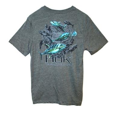 Imagem de HUK H1000097-025-L Huk KC Scott Tuna Baitball, cinza escuro, grande