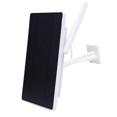 Imagem de Yosoo Roteador de Modem 4G LTE Alimentado por Solar, Wi -Fi, 8 Dispositivos, IP66 à Prova de água, Carregador Solar, para IPC, Telefone, Computador, Painel Solar, Bateria (Versão da UE)