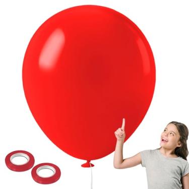 Imagem de 10Pcs Jumbo Red Balloons 36 inches Big Latex Ballons globos rojos Large Round Party Baloons for Photo Backdrop Birthday 4th of July Wedding Anniversary Baby Shower Christmas New Year Party Decorations