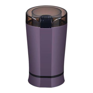 Imagem de Moedor De Cafe Automatico Para Bancada Cozinha Multiuso Moe Graos Secos Condimentos Temperos Roxo 220V