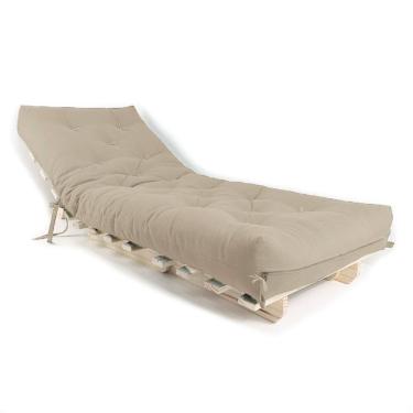 Imagem de Sofa Cama Solteiro Futon Dobrável Fendi Acquablock