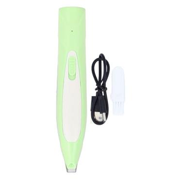 Imagem de Aparador de pata de cachorro LED LED LUZ RESIDE EFERÊIRA EFABILIDADE RUÍDO RUÍDO ELECTRIC CLIPPERS DE AGROMEGENS PARA CATS DOGS COMPONENTES DE AÇO INONTIDO AO ANTECIMENTO (Verde)