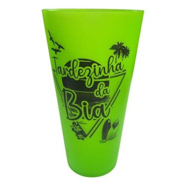 Imagem de Kit 50 Copos Ecológicos Personalizados 550ml – Reutilizáveis para Festas e Eventos (Verde)