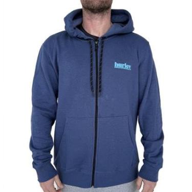Imagem de Moletom Hurley Aberto Puff WT25 Masculino-Masculino