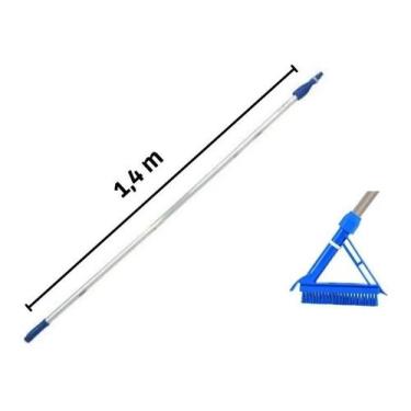 Imagem de Limpatudo Rejunte escova C Cabo Até 1,40 Ajustável Bralimpia