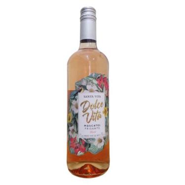Imagem de Vinho Rosé Frisante Moscatel Suave Doce Vita - Santa Vita