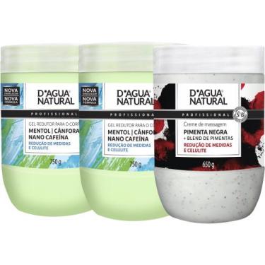 Imagem de COMBO 1un PIMENTA NEGRA + 2un GEL REDUTOR DÁGUA NATURAL - D'agua natur