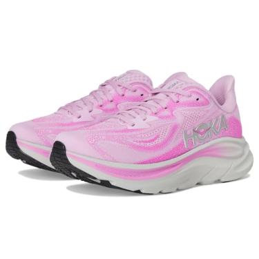 Imagem de HOKA Tênis feminino Clifton 10, Néctar da flor/fúcsia neon, 35