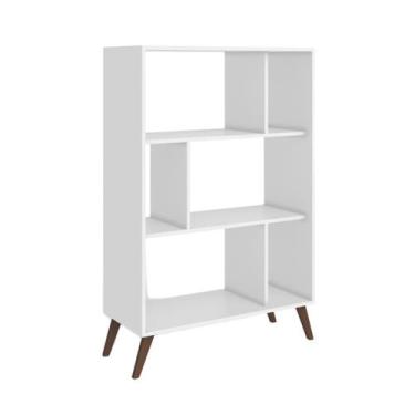 Imagem de Estante Baixa com Nichos RT3015 Movelbento, Branco