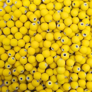 Imagem de Miçanga Passante Bola Emborrachada 8mm 150pçs Bijuteria 60g Escolha a 