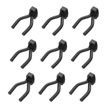 Imagem de Kit 9 Suporte Parede Violão Guitarra Baixo Ukulele Viola Cavaco Ajustá