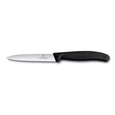 Imagem de Faca Victorinox Swiss Classic - Serrilhada - 10 Cm - Preta