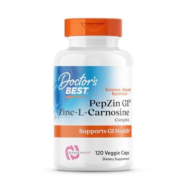 Imagem de Doctor's Best - Complexo PepZin GI Zinc-L-Carnosine - 120 Cápsulas vegetarianas