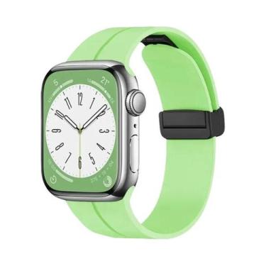 Imagem de Pulseira Magnética De Silicone De 49mm 45mm Para Apple Watch Ultra Sér