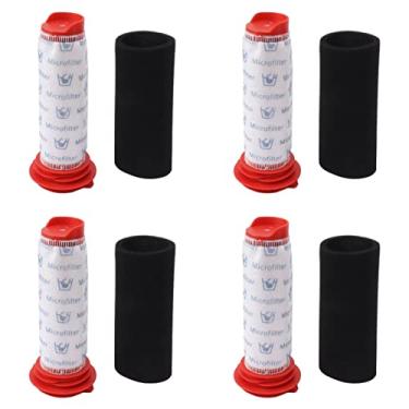 Imagem de Acouto 4pcs Destacáveis ​​e Laváveis ​​pré e Espuma para 754176 754175 BCH6 Peças a pó de Vácuo