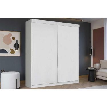 Imagem de Guarda Roupa Casal 2 Portas De Correr E 2 Gavetas Ph 16932 Branco - Herval
