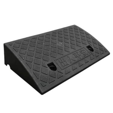 Imagem de harayaa Protetor de rampa de soleira, protetor de meio-fio para entrada de veículos, uso doméstico, resistente ao desgaste, multiuso, de declive na da, Altura 10 Cm