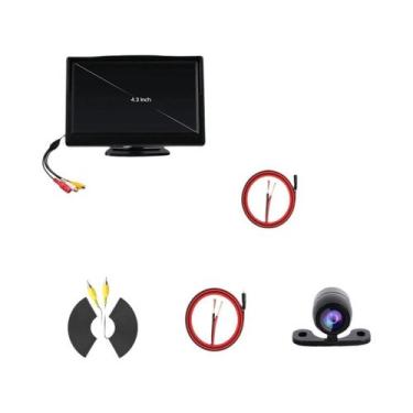 Imagem de Câmera De Ré Rotativa De 4.3 Polegadas Com Visão De 160 Graus, Fácil I