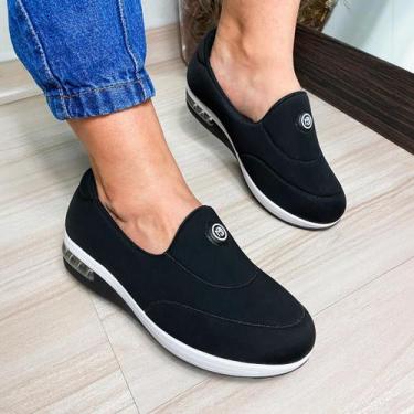 Imagem de Tênis Modare Feminino Ultraconfroto Slip On 7320239, Preto, 37
