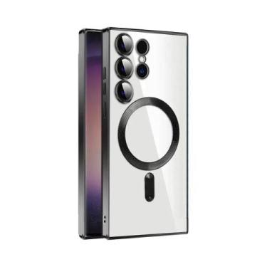 Imagem de Capa De Silicone Transparente Com Proteção De Lente Para Samsung Galax