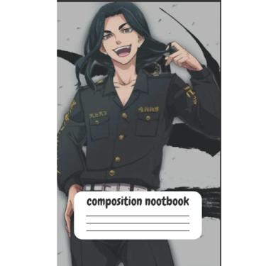 Imagem de tokyo revengers composition nootbook: anime composition nootbook Takemichi Hanagaki mikey draken tokyo revengers nootbook cool gift for kids and ... and otaku 110 Blank Lined Pages (6" x 9")