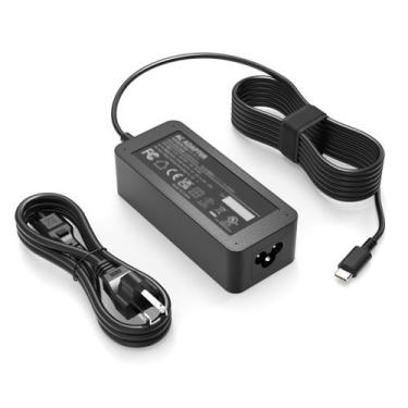 Imagem de Carregador Superer 65W 45W USB C para laptop LG Gram 14 15 16 17