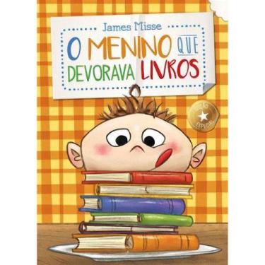 Imagem de Livro Infantil  O Menino que Devorava Livros (Cartonado)  História sob
