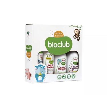 Imagem de Kit Higiene de Bebê Bioclub Box Saudável Produtos Naturais