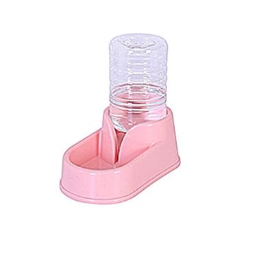 Imagem de Fonte alimentador automático de gatos alimentador de animais de estimação para gatos alimentador de cães dispensador de água comida de gato plástico seguro para cães alimentador automático suprimentos