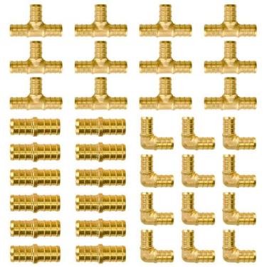 Imagem de Conexões PEX SUNGATOR 1/2 polegada (36 PCS) para tubo PEX