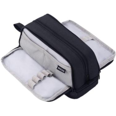 Imagem de Estojo para lápis CICIMELON de grande capacidade com 4 compartimentos 