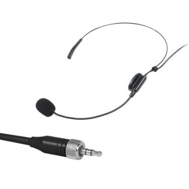 Imagem de Microfone headset c/ fio p/ body pack,Uni,rosca interna stereo - Aj So